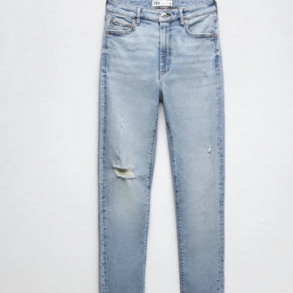 Zara Denim - Zara Vintage High Rise Jeans